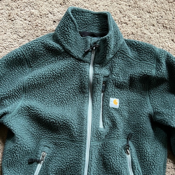 Carhartt Deep Pile Full Zip Fleece Sherpa Jacket - Picture 2 of 3